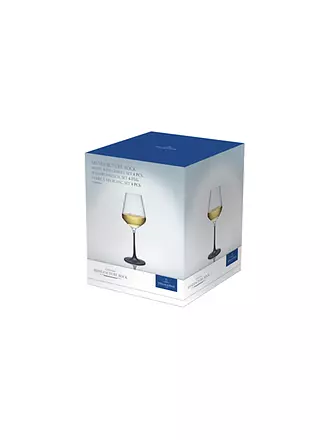 VILLEROY & BOCH | Verre à vin blanc Manufacture Rock 4 pièces 380ml | 